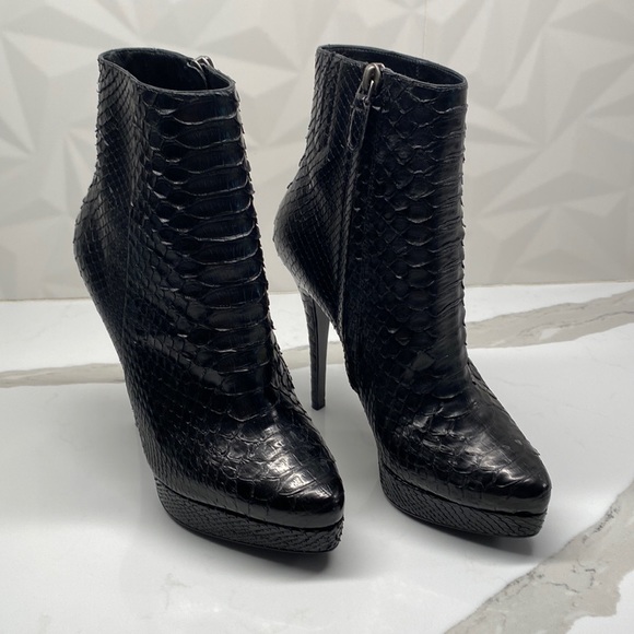 Barbara Bui snakeskin bootie - Picture 1 of 7
